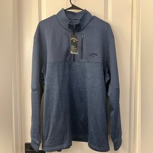 Men’s blue XL Callaway quarter zip